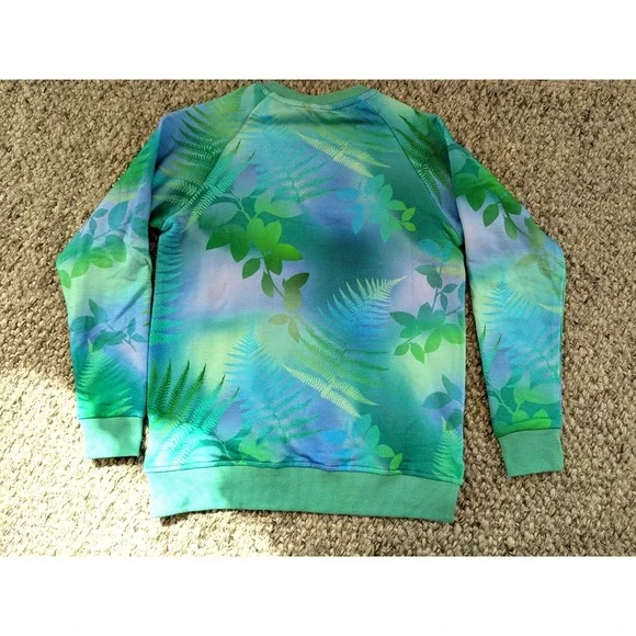 Bums and Roses x Wicked Elphaba Witch Sweatshirt Top Bamboo Viscose Girls 7/8 - Picture 7 of 8